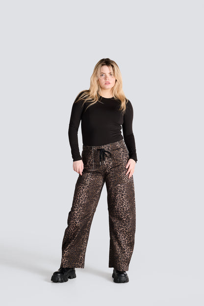 Leppard  Barrel Print Pant