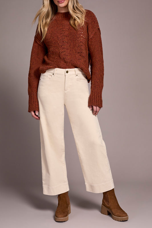 Multi Speckle Crew Neck Sweater