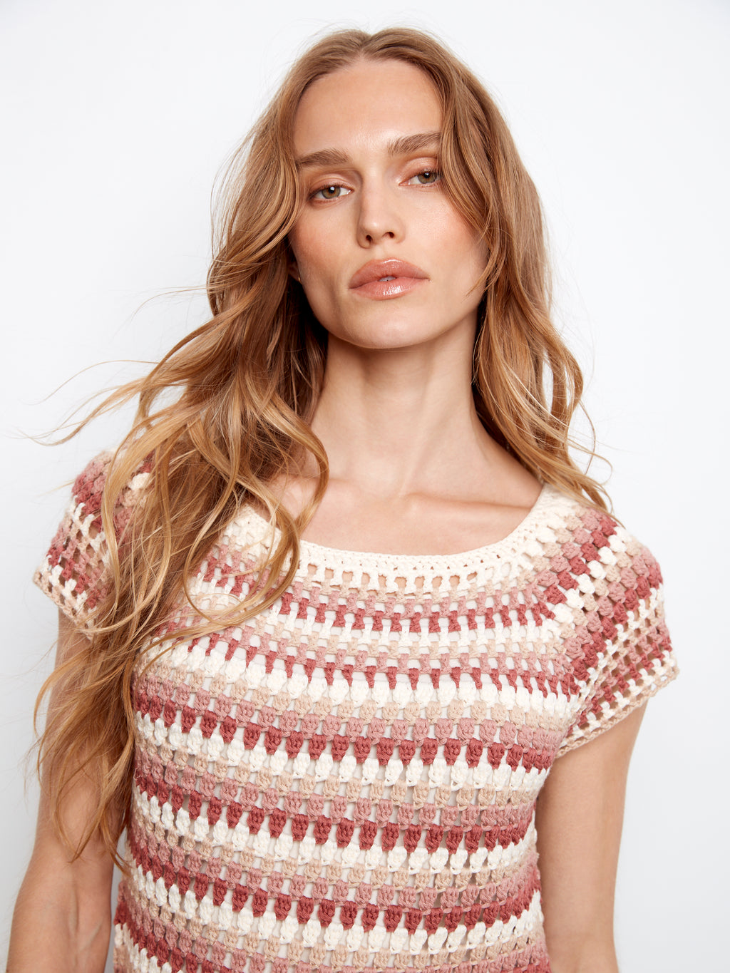 Cap Sleeve light weight knit
