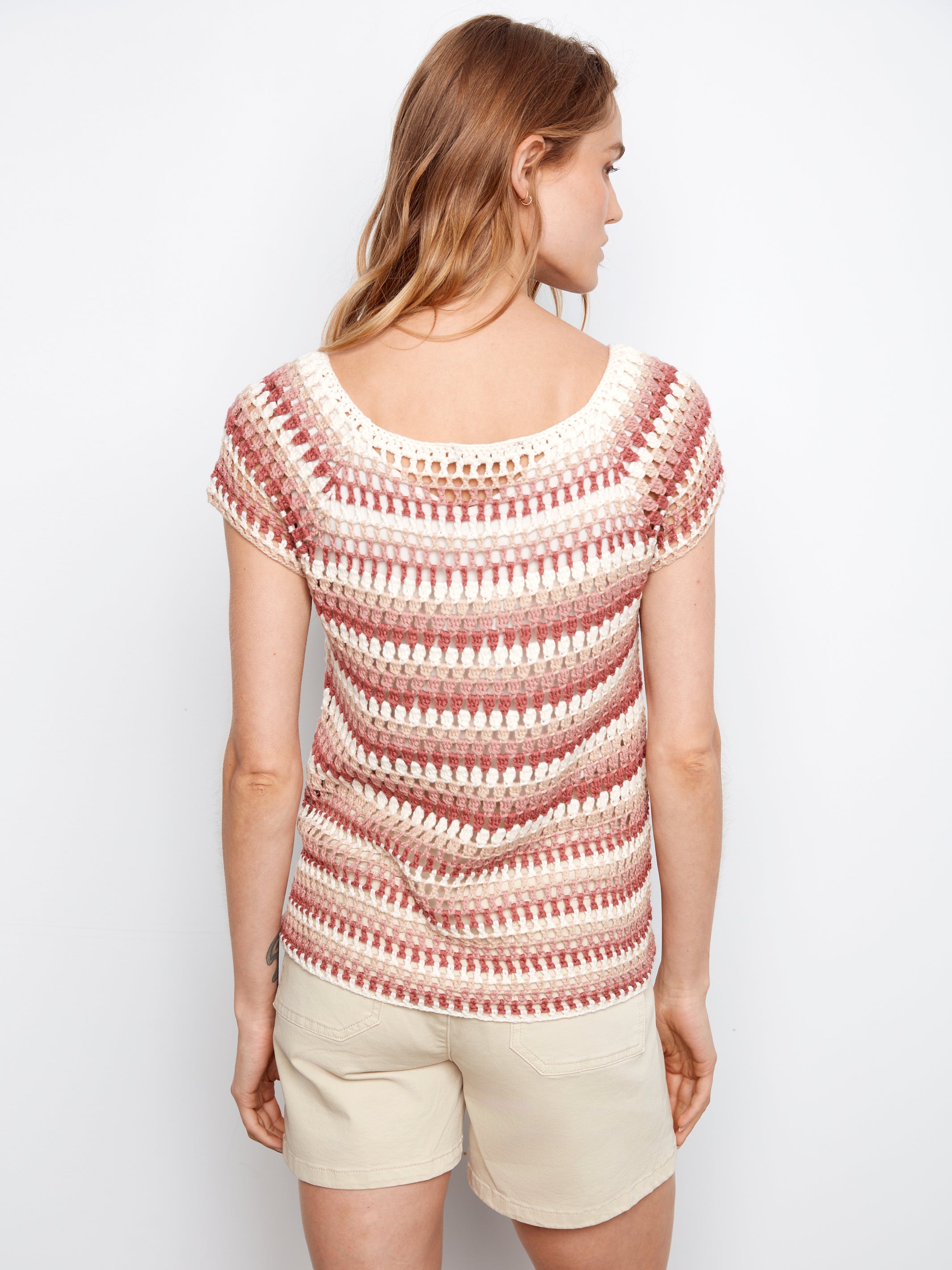 Cap Sleeve light weight knit