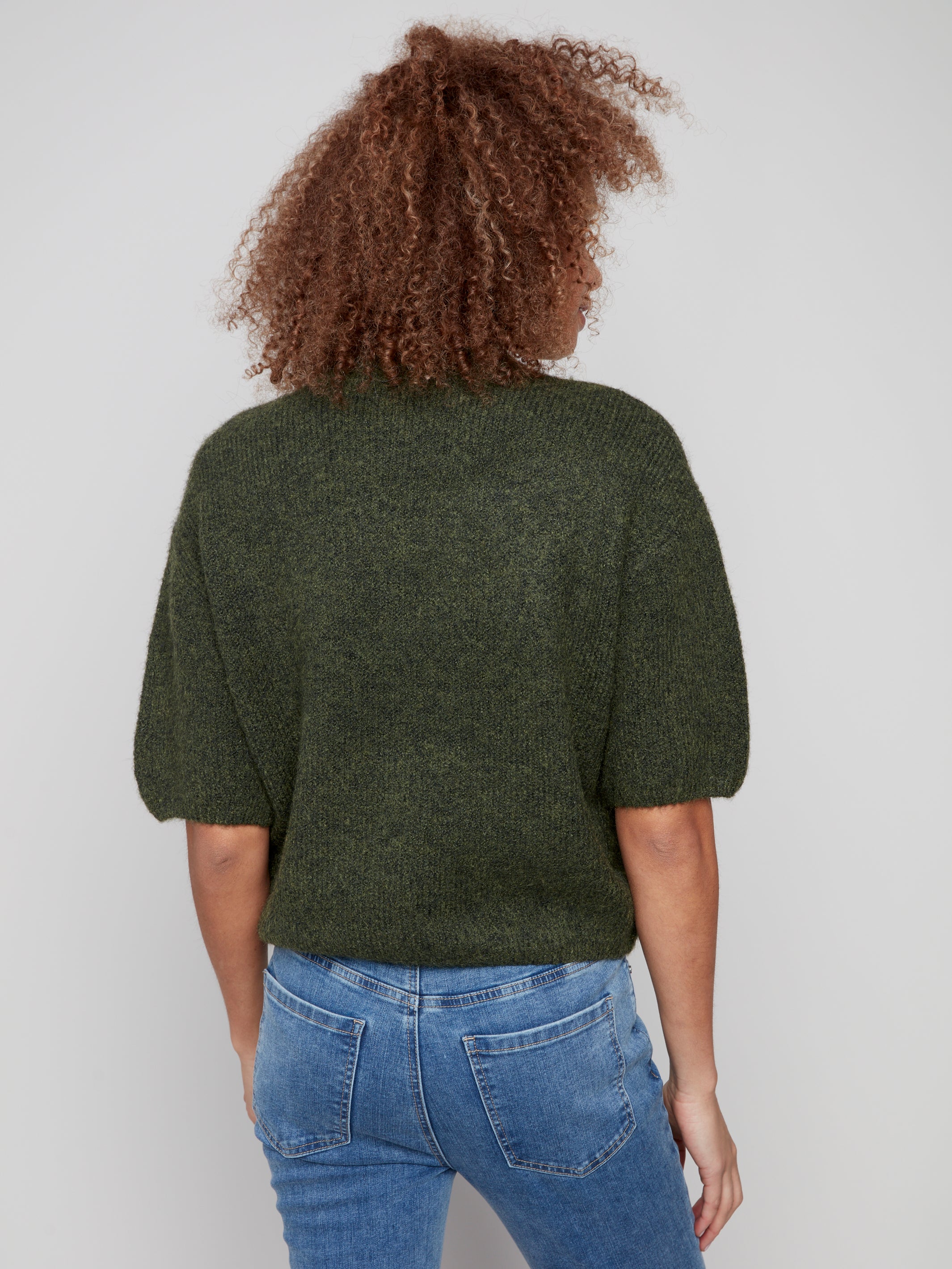 Balloon Sleeve Sweater