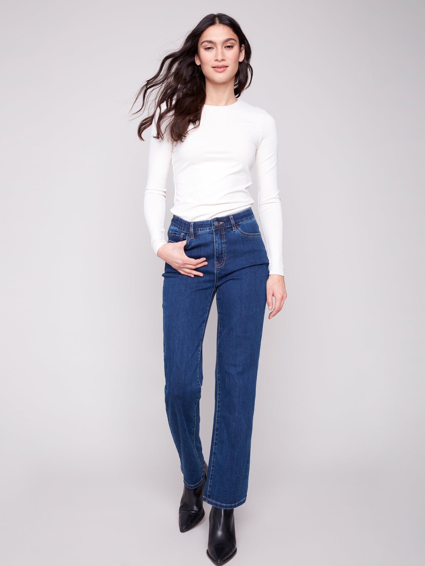 Charlotte Straight Leg Jeans - Indigo